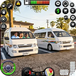 Van Driving Offroad Game 3D simgesi